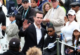 Gavin Newsom Calls Jerry Brown a Rumormonger