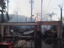 'Volcano Fire' Destroys Murrieta Home