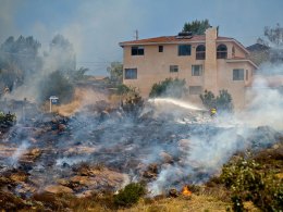Dramatic Images: Spring Valley Fire