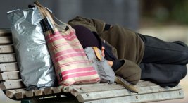 Perpetual Panhandler Runs for Office
