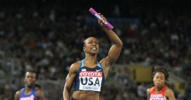 SoCal Sprinter Carmelita Jeter in Action