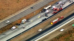 Two Killed in 5 Freeway Crash Near Gorman