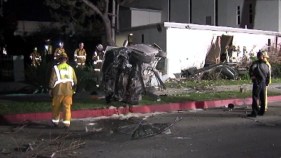 Car Crashes Into Culver City Church