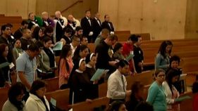 SoCal Churchgoers Pray All Night for Pope Election