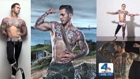 Wounded Veteran Becomes Underwear Model