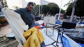 Occupy LA Returns to City Hall Park