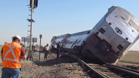 Big Rig "Drove Into" Amtrak Train Near Fresno