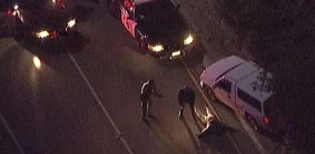 Pursuit Winds Through Residential Silver Lake