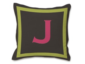 Personalized Pillows at Jonathan Adler