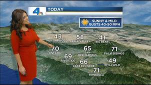Here's a look at today's weather forecast.
