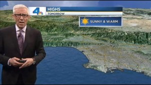 A red flag warning is in effect for portions of Southern California as winds are expected to read up to 45 mph through Thursday night. NBC4's Fritz Coleman has the forecast for Wednesday, June 19, 2013.