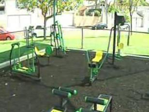Work-Out Equipment in City's Crosshairs