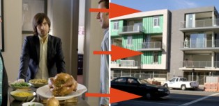 BuildingSpotter: Larchmont Lofts in "Funny People"