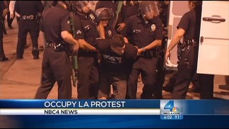 Opinions on Occupy LA's "Chalk Walk" Run the Gammut