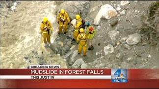Hiker, Dog Rescued From Raging Mudslide