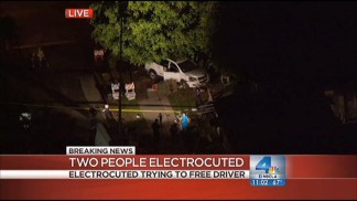 Would-Be Rescuers Electrocuted in Valley Village