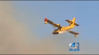 Hundreds of Firefighters Battle Sepulveda Pass Blaze