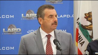 LAPD Chief Charlie Beck Remembers Victims of Dorner Shootings