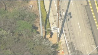 Watch: Pursuit Turns into Hillside Chase