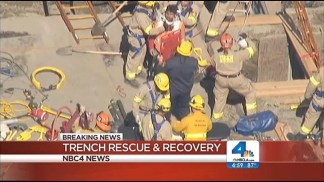1 Believed Dead in Pacific Palisades Trench: LAFD