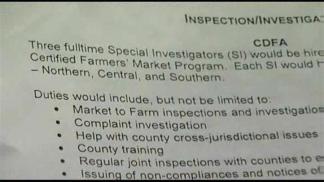 Cleaning Up Fraud at local Farmers Markets