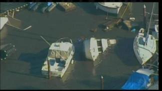 Santa Cruz Marina Damage