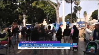 Occupy LA Demands Banking Reform