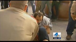 Protesters Rally Against Foreclosure Settlement