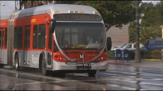 Raw Video: Rain Hits LA