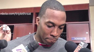 Lakers-Hornets: Dwight Howard Post Game 