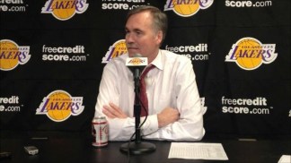 Lakers Coach Mike D'Antoni After Win Over Blazers