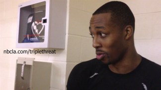 Dwight Howard Does Steve Nash Batman Impression
