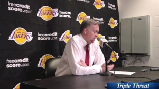Lakers Mike D'Antoni Post-Game Following Loss to Philadelphia