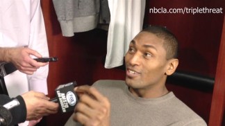 Metta World Peace Speaks Out Following Lakers' Win