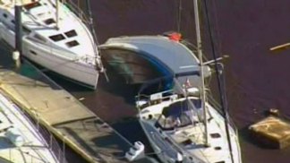 Santa Cruz Marina Damage
