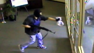 Caught on Video: Chino Bank Gunman