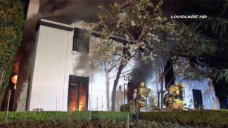 Delgadillo's Home Burned in Fire