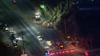 Landslide Sends Debris Onto PCH