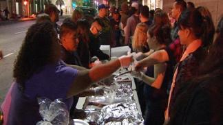 Life Connected: "Monday Night Mission" Brings Small Talk, Smiles to Skid Row