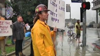 Wall Street Protestors Occupy LA