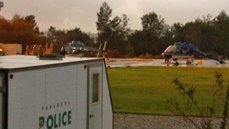 5 Injured in Collision of Pasadena Police Helicopters
