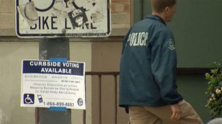 Suspect Detained in Shooting of Poll Worker