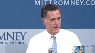 Mitt Romney Visits Orange County for Business Roundtable