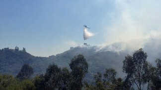 Rustic Canyon Fire