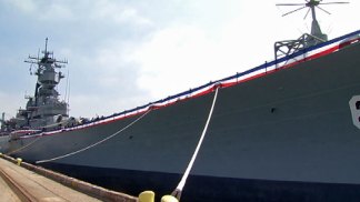USS Iowa Opens as Museum