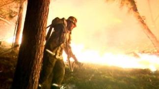 Raw Video: Firefight at Occidental College