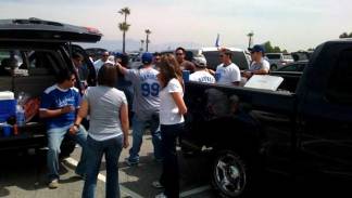 Opening Day at Dodger Stadium