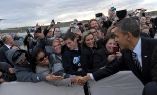 President Barack Obama's SoCal Visit: February 2012