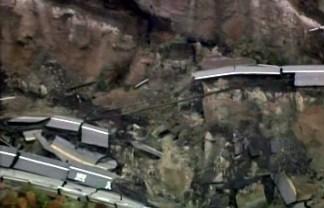 Progression of the San Pedro Landslide