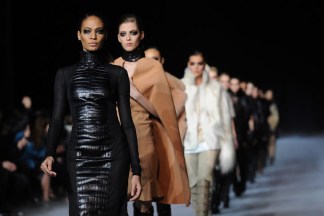 Kim Kardashian, Go-Karts, and Lots of Leather at Kanye West's Paris Fashion Show